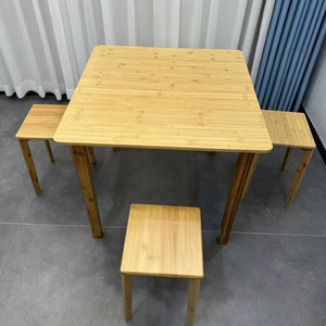 可折叠桌小户型餐桌小户型吃饭打麻将桌老式小正方形桌实木四方桌