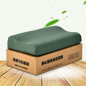 正品枕头军训专用正品军绿色枕头单人护颈椎枕头学生宿舍枕头制式