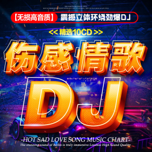 正品伤感情歌DJ劲爆重低音车载cd碟片无损高音质歌曲流行音乐光盘