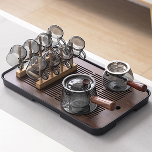 玻璃茶具套装2024新款家用耐热喝茶泡茶专用轻奢高档功夫茶具一套
