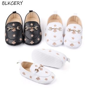 Newborn Baby Boy Shoes for 1 Year Footwear with Bees Stars I