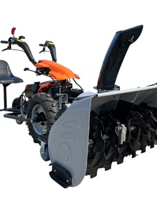 手推式扫雪机小型手扶清雪机全齿轮抛雪机大棚物业驾驶式除雪神器