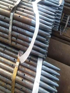 注浆钢花管跟管土钉锚杆 隧道边坡支护管棚管预埋套筒4248108mm
