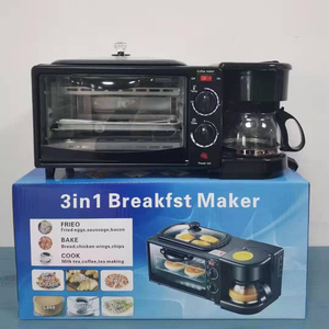 合一早餐机功能家用多烤箱三自动炉咖啡全面包客户礼品小士烤小型