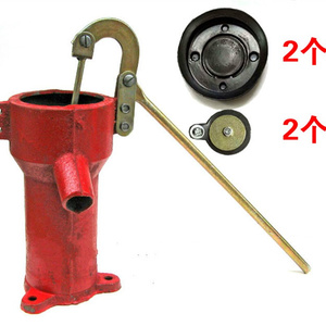 新i自吸泵家用水井打水器q抽水泵老式铸铁手压j泵摇井泵手动摇品