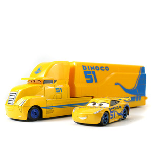 散装赛车总动员3酷姐拉米雷兹货柜拖车合金小汽车玩具模型