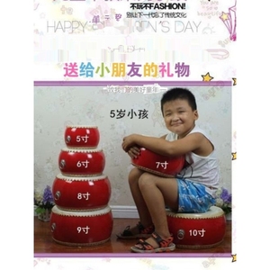 小鼓打鼓牛皮小孩儿童玩具鼓幼儿园大小鼓敲打鼓堂鼓锣鼓打击乐器