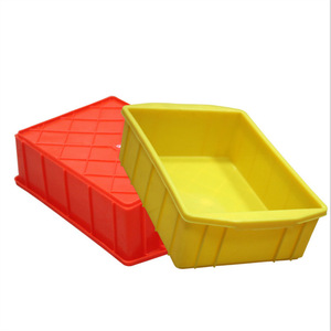 厂家广州东莞深圳平口长方形物料盒塑料胶盆五金零件周转箱