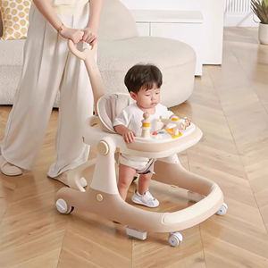 婴儿学步车宝宝防o型腿多功能儿童起步车防侧翻可折叠宝宝手推车