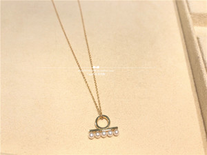 日本直邮直播代购 TASAKI 18k黄金 balance平衡 淡水珍珠 项链