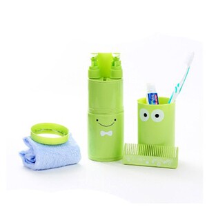 套件旅游旅行牙具盒便携装少女洗刷四洗漱套装儿童用品空瓶牙刷盒