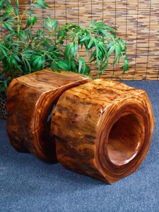 香樟木木墩树根底座木桩木头根雕凳坐凳实木墩木墩子原木树桩凳子
