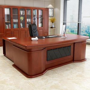 新中式老板总裁桌办公桌1.8米老板桌2米大班台主管单桌简约经理桌