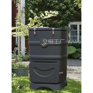 宜杰家用户外保温堆肥箱庭院花园楼顶厨余堆肥桶发酵有机肥沤肥桶