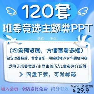 班委大队长竞选ppt小学生中队长大队委班长班干部自我介绍PPT模板