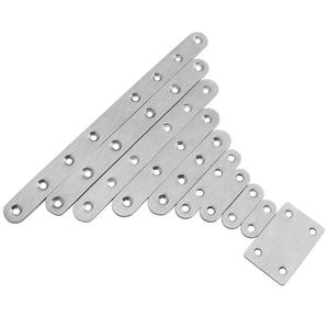 不锈钢连接件木板平面连接码直平角片角码一字角码固定件铁片长条