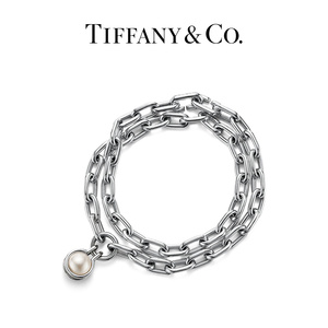 Tiffany 蒂芙尼 Tiffany HardWear 系列 纯银淡水珍珠手链