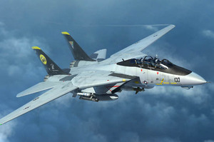 满百包邮 小号手 美国F-14D超级雄猫舰载战斗机 拼装 1/144 03919