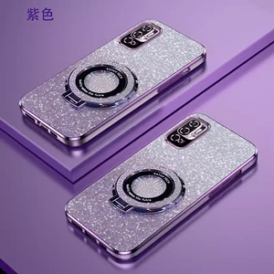 红米note10手机壳防摔Redminote10pro闪粉4g卡透明软胶红米note105g磁吸支架超薄NoTe车载女炫酷男高级感外套