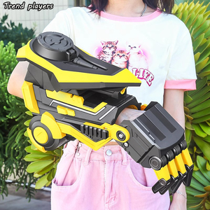 日本大黄蜂电动连发手臂可穿戴高端机械手套水弹发射器儿童玩具男