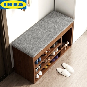宜家【官方直销】IKEA鞋架家用门口入户简易室内多层收纳可坐鞋柜
