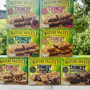 NATURE VALLEY CRUNCHY西班牙进口天然山谷燕麦条谷物棒210g