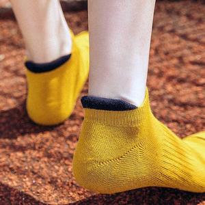 毛巾底袜子女式跑步袜短袜秋冬季加厚低帮短筒浅口纯棉短款运动袜