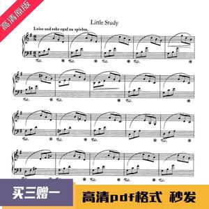 舒曼 儿童钢琴曲集(青少年曲集）Op68 No14 钢琴谱乐谱 2页
