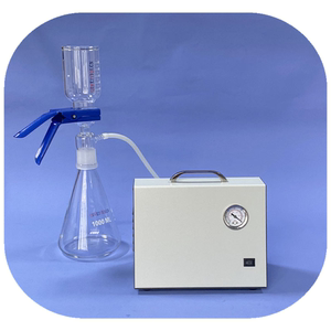 实验室无油隔膜真空泵溶剂过滤器可调压真空泵液相色谱真空泵包邮