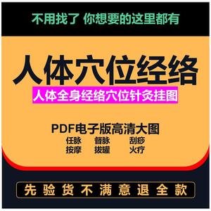 人体经络穴位图电子版超高清全身大图片高清女人经络穴位经络男人