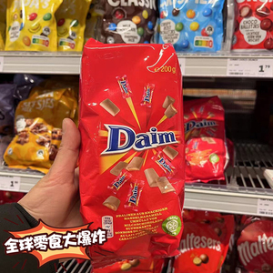 在途荷兰零食Daim巧克力糖糖果代姆脆心焦糖扁桃仁结婚喜糖送闺蜜