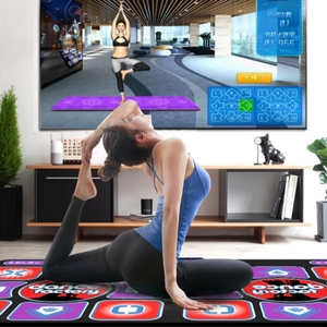 新款充电跳舞毯电视机电脑无线双人体感跳舞机两用接口家用游戏毯