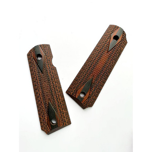 下单送升级版螺丝 1911Grips护木手柄科技木彩木CNC制作桉木板材