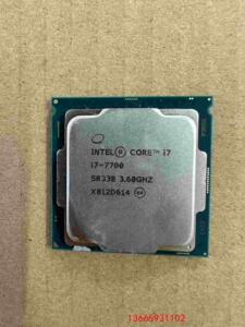 议价INTEL英特尔i77700 CPU 处理器已测