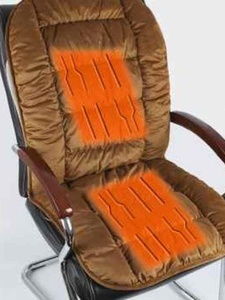 销加热坐垫石墨烯发热办公室椅子垫电加热暖垫餐椅垫汽车座垫冬新