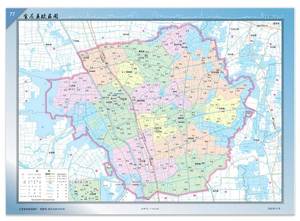 电子版地图 江苏省扬州市宝应县政区图行政区划图平面设计素材