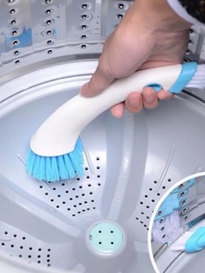 洗衣机清洗刷多功能双头硬毛刷滚筒洗p衣机槽内桶法兰盘缝隙清洁