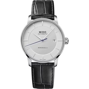 Mido美度手表男士贝伦赛丽系列新款皮带防水腕表自动机械男款腕表