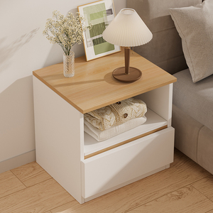 IKEA宜家床头柜简约现代床边小柜子简易家用收纳柜出租房用储物柜