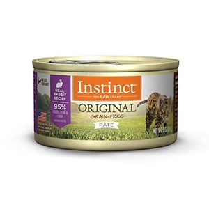 Instinct Grain Free Wet Cat Food Pate， Original Natural C