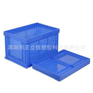 厂家销 苏州塑料折叠框折叠物流箱 euo折叠塑料框塑料箱胶箱