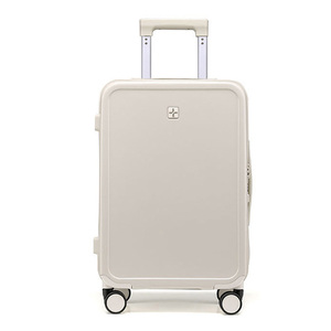 新秀丽联名兰博行李箱女白色简约高颜值拉杆箱20寸登机箱万向轮旅
