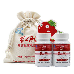 红帆番茄红素软胶囊 环保装500mg*30粒抗氧化健康保健新疆特产