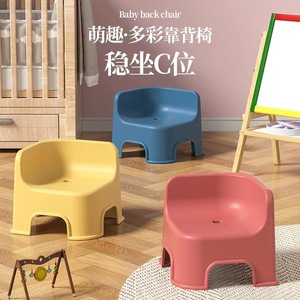 IKEA宜家儿童小凳子宝宝椅子餐桌靠背椅家用小板凳彩虹凳矮凳换鞋