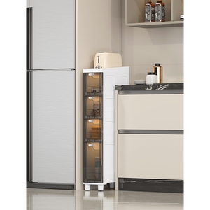 IKEA宜家14透明夹缝收纳柜家用抽屉式卫生间缝隙储物柜厨房边柜超