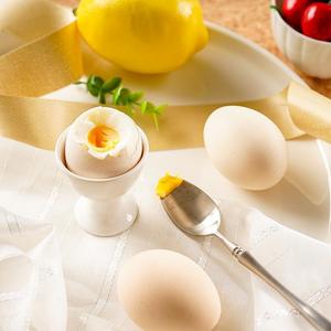 鸡蛋杯托鸡蛋架托创意单个放蛋托器陶瓷蒸蛋架子托美妆蛋早餐厨房