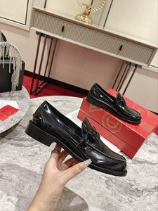 法国代购CL/路铂廷女士皮革乐福鞋小皮鞋平底鞋红底鞋