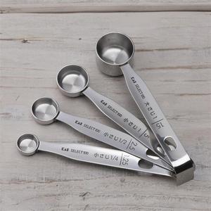 日本贝印 SELECT100n 不锈钢计量勺组 4件套 量勺