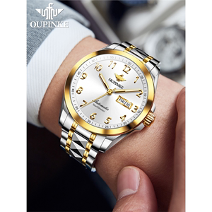 瑞士官方正品欧米茄手表男士全自动机械表超薄防水夜光十大男手表