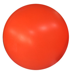 充气球沙滩球圆球气橘色绿色哑光气球塑料球大巨型气球玩具道